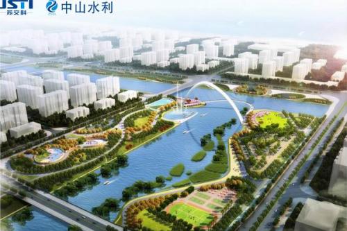 翠亨新区滨河整治工程水利项目